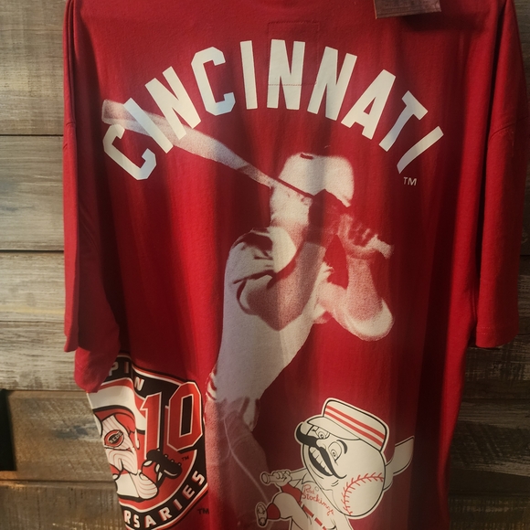 Mitchell & Ness Red Cincinnati Reds Tee - Picture 3 of 7